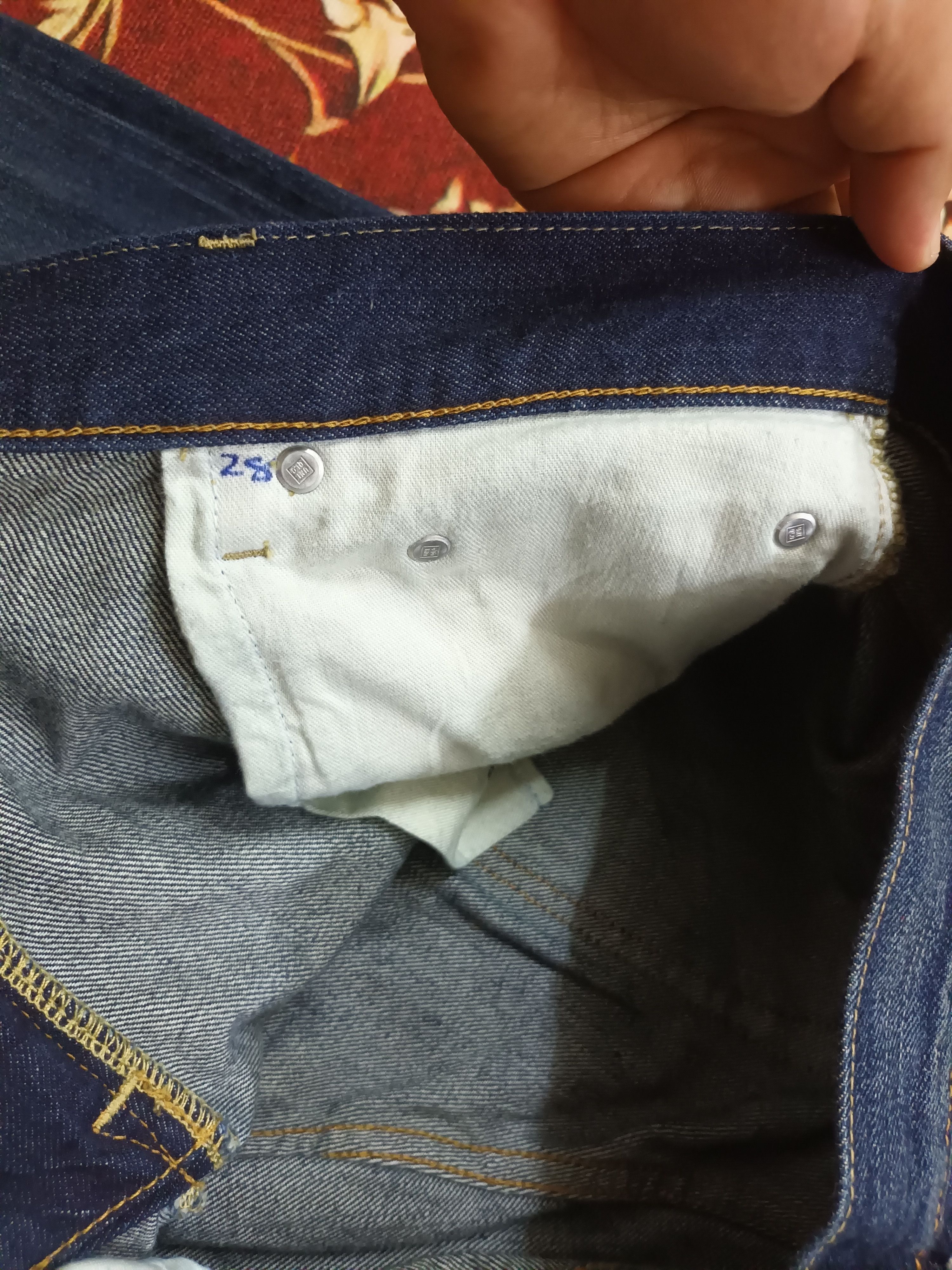 Uniqlo 🔥 UNIQLO SELVEDGE DENIM PANTS 🔥 Size US 33 - 12 Thumbnail
