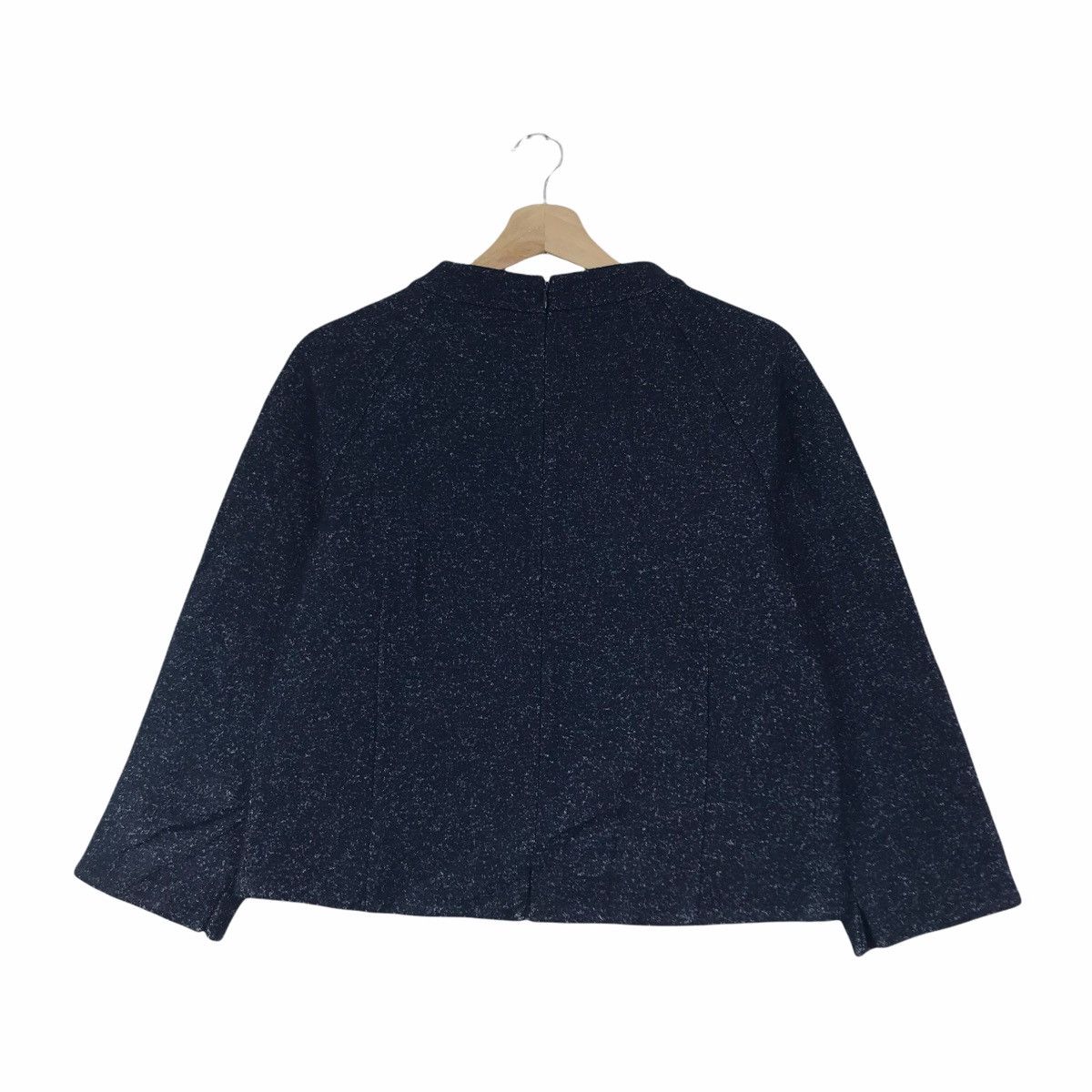 Matinique MARTINIQUE Japanese Brand Blue Wool Blouse Jacket Size US S / EU 44-46 / 1 - 2 Thumbnail