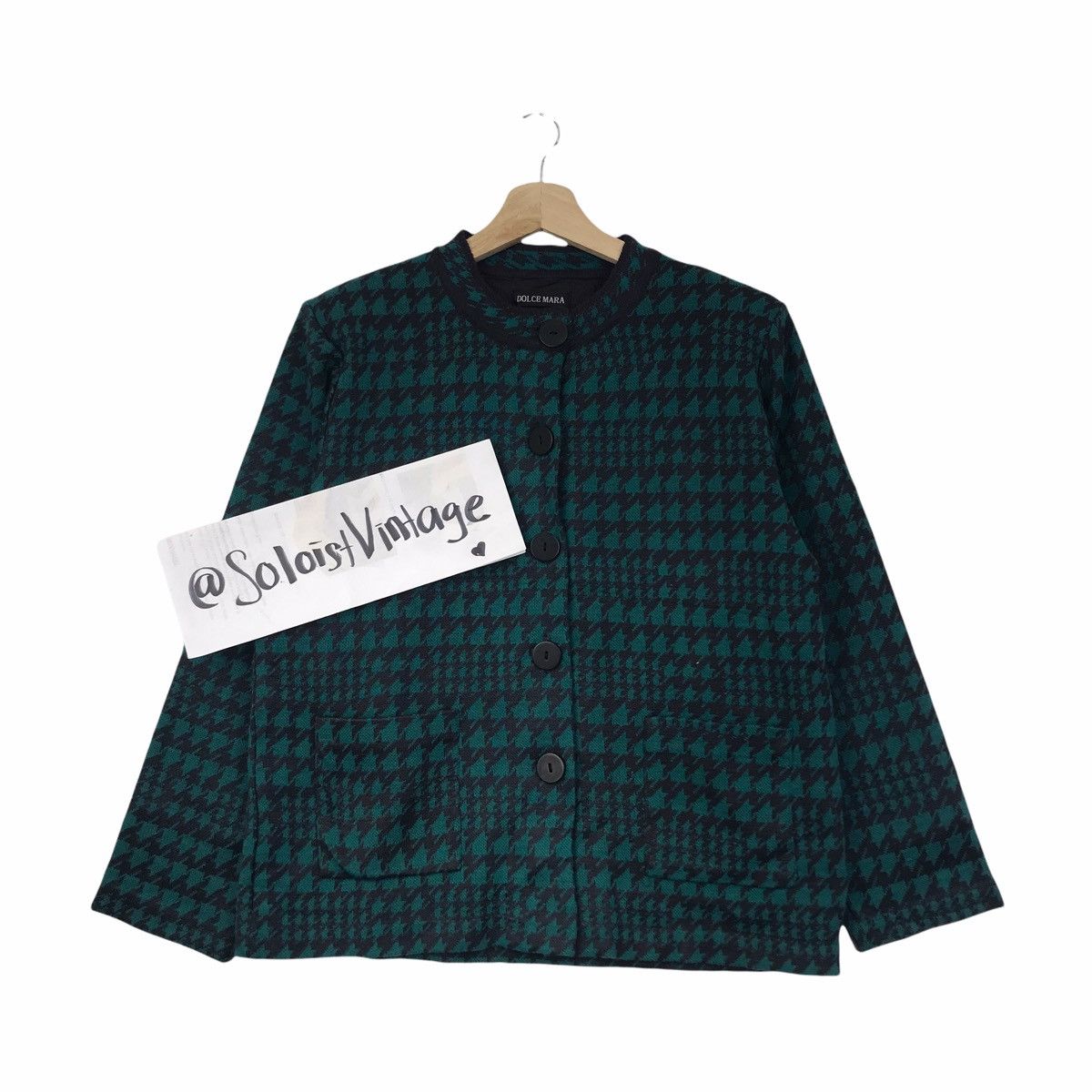 Japanese Brand DOLCE MARA Japanese Brand Knitwear Coat Jacket Size US M / EU 48-50 / 2 - 1 Thumbnail