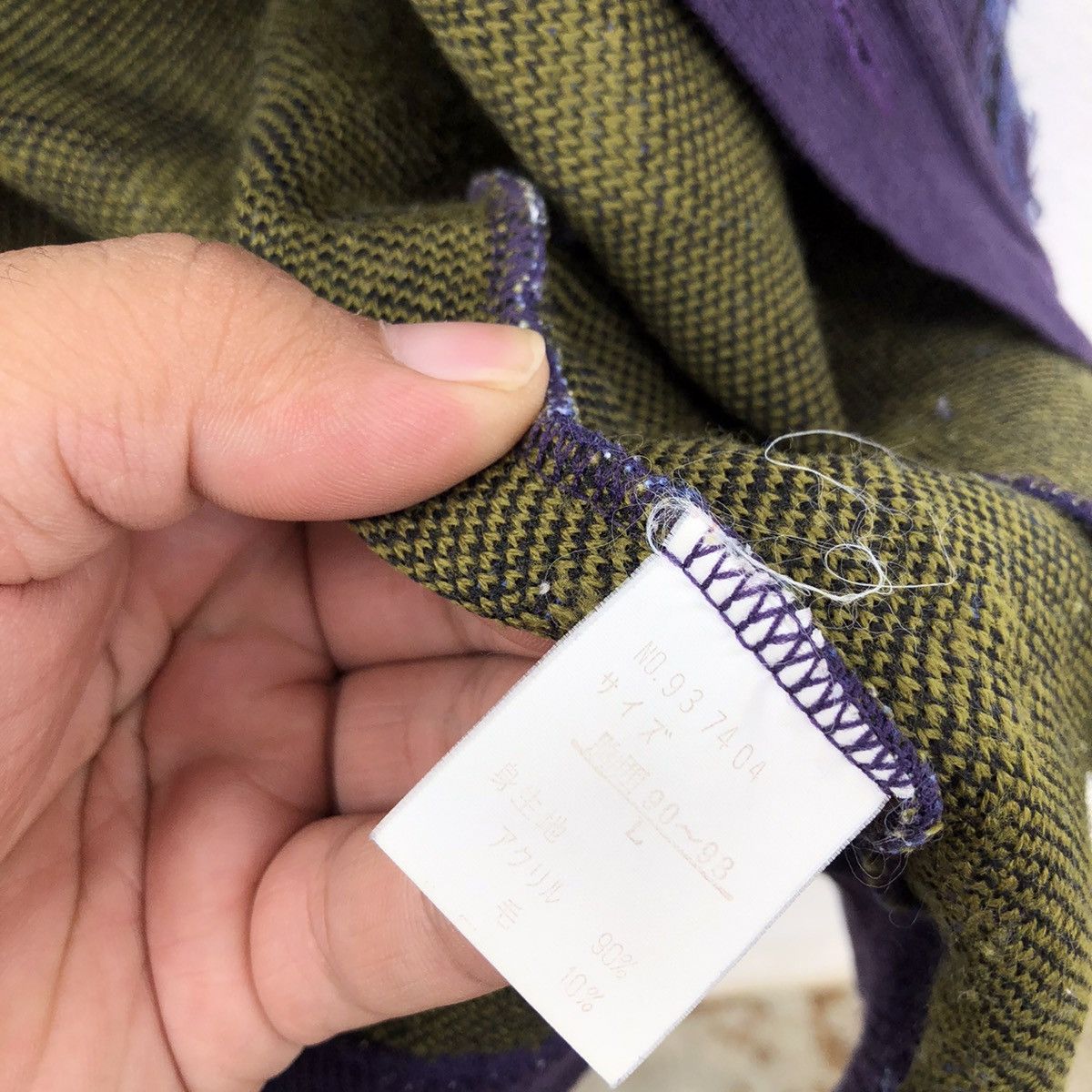 Japanese Brand PATTERN DESIGN VINTAGE CARDIGAN DONICA Size US L / EU 52-54 / 3 - 10 Thumbnail