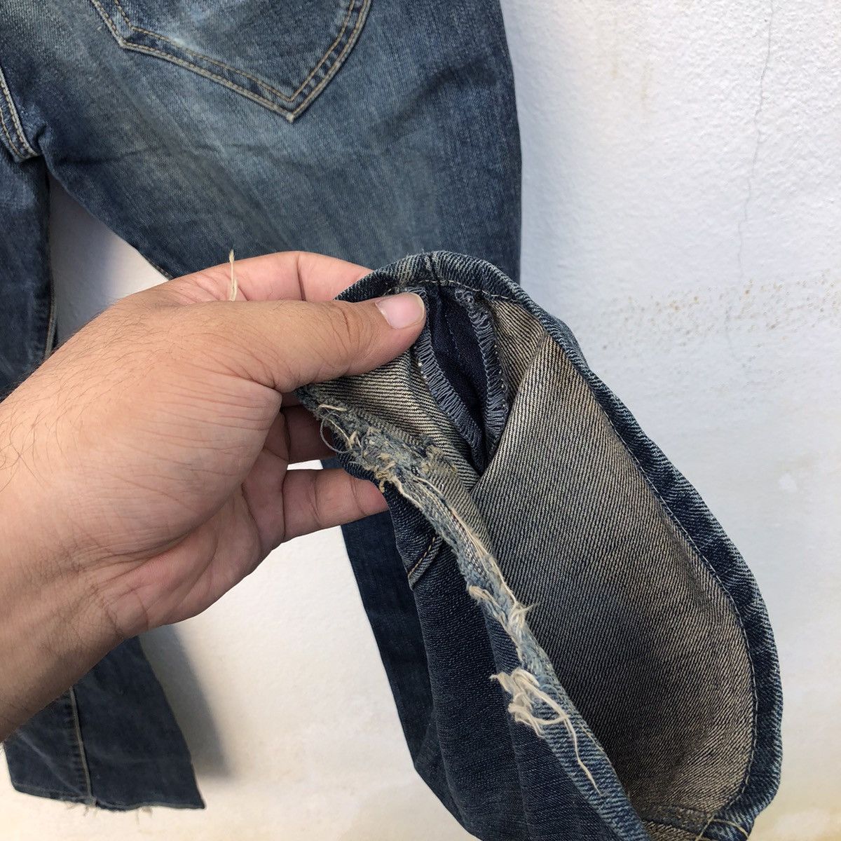 Michel Klein RARE DESIGN SEDITIONARIES DENIM MICHEL KLEIN HOMME Size US 30 / EU 46 - 11 Thumbnail