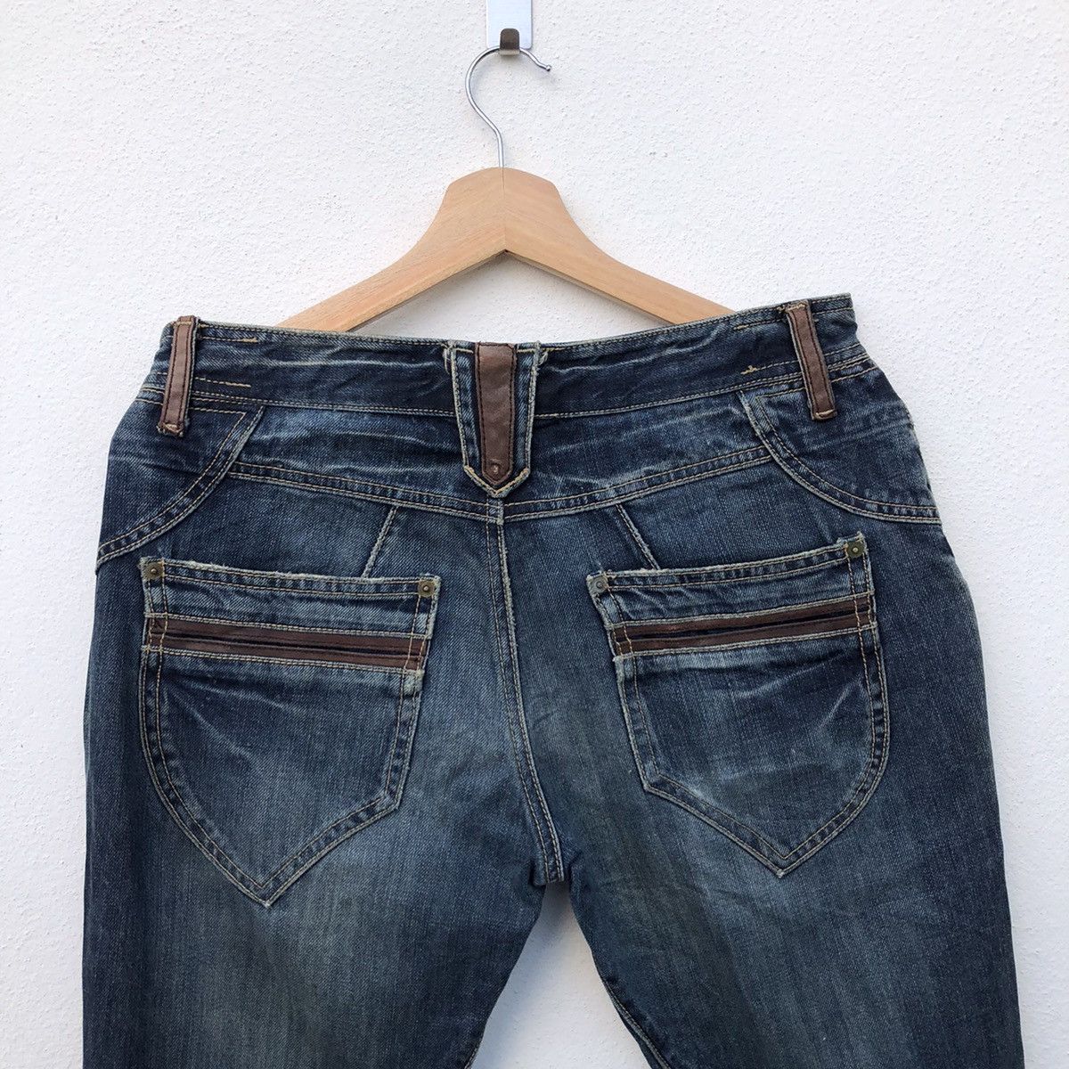 Michel Klein RARE DESIGN SEDITIONARIES DENIM MICHEL KLEIN HOMME Size US 30 / EU 46 - 9 Thumbnail