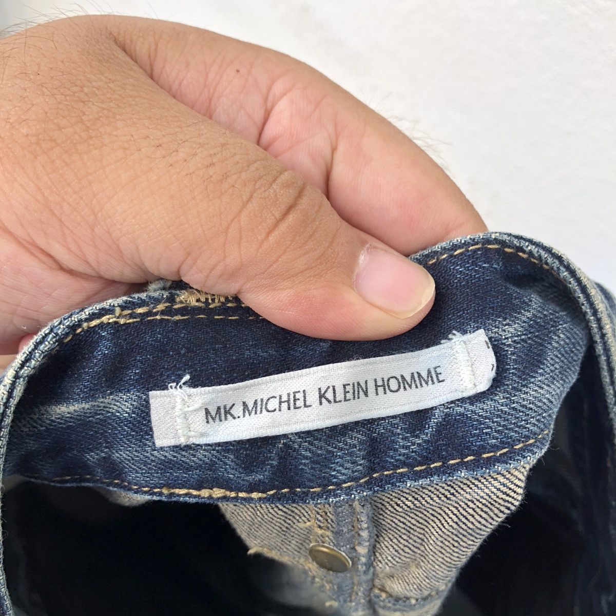 Michel Klein RARE DESIGN SEDITIONARIES DENIM MICHEL KLEIN HOMME Size US 30 / EU 46 - 14 Thumbnail