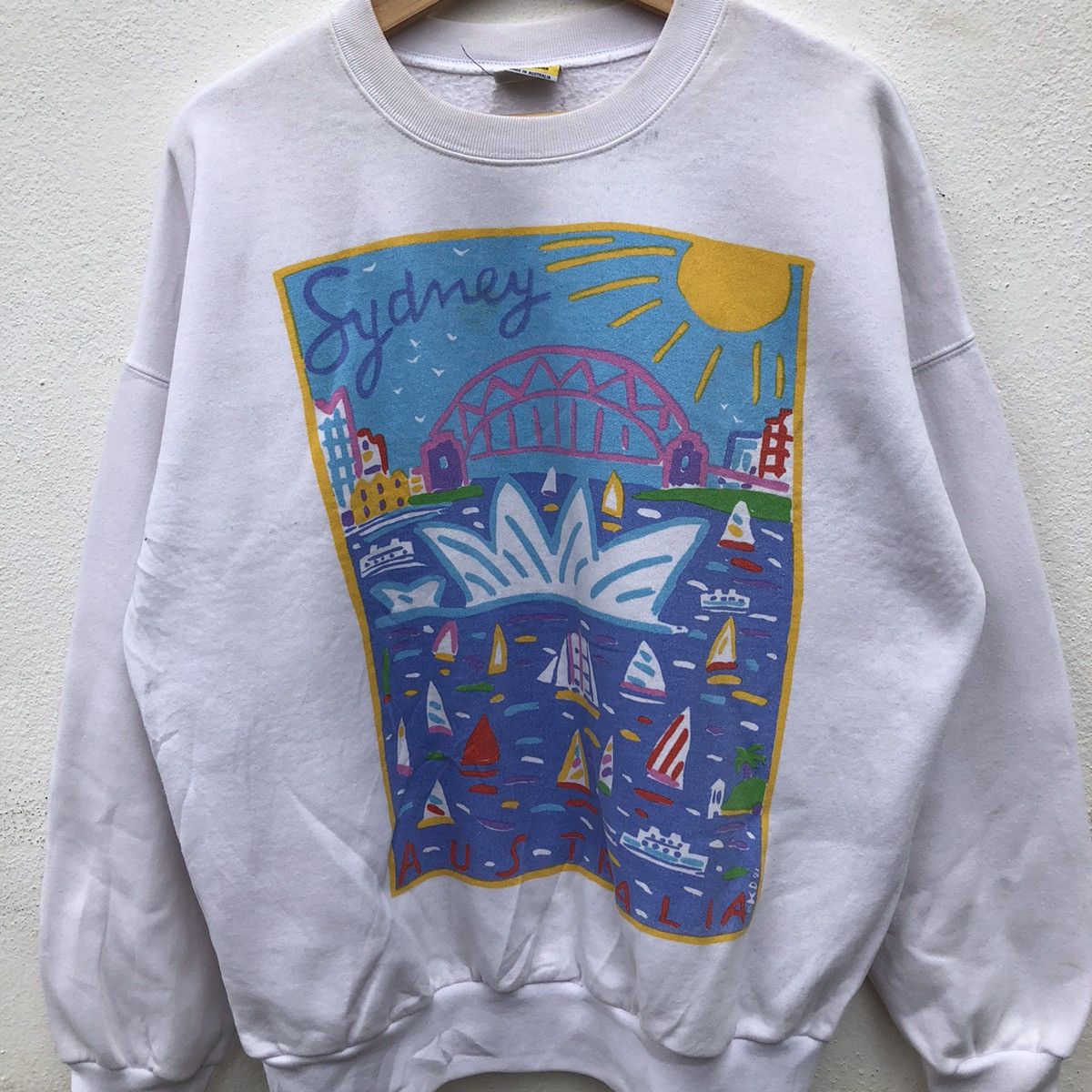 Japanese Brand VINTAGE DOME ART AND DESIGN BIG LOGO MADE IN AUSTRALIA Size US M / EU 48-50 / 2 - 3 Thumbnail