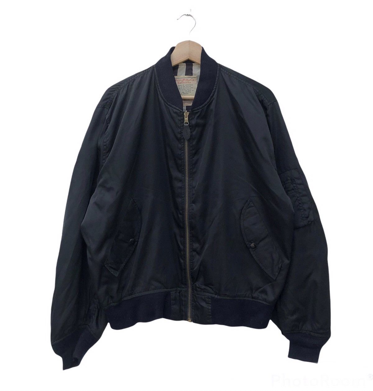 Japanese Brand REVERSIBLE BOMBER JACKET CUBIC MEASURE COLLECTIONS Size US M / EU 48-50 / 2 - 1 Thumbnail