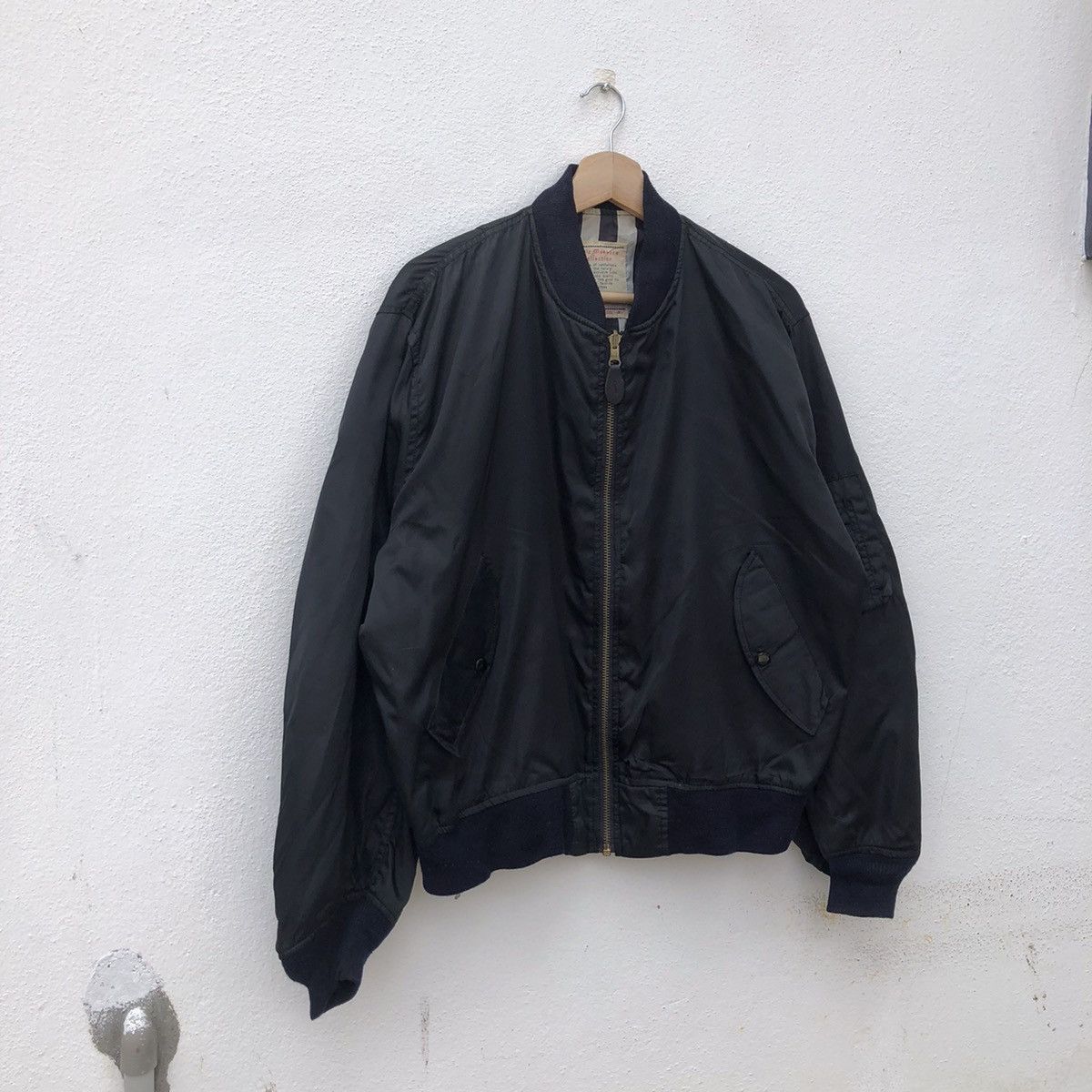 Japanese Brand REVERSIBLE BOMBER JACKET CUBIC MEASURE COLLECTIONS Size US M / EU 48-50 / 2 - 2 Thumbnail