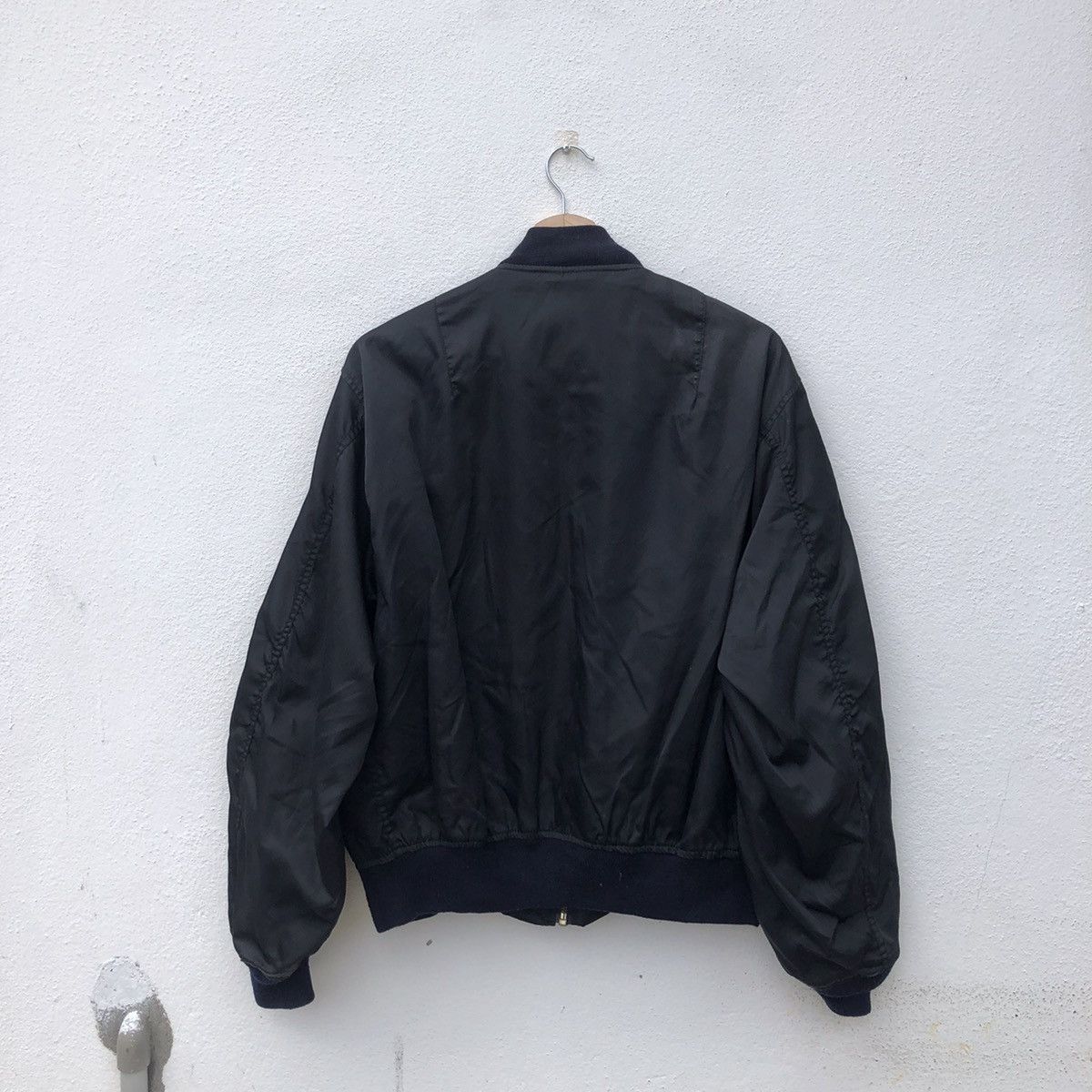 Japanese Brand REVERSIBLE BOMBER JACKET CUBIC MEASURE COLLECTIONS Size US M / EU 48-50 / 2 - 6 Thumbnail