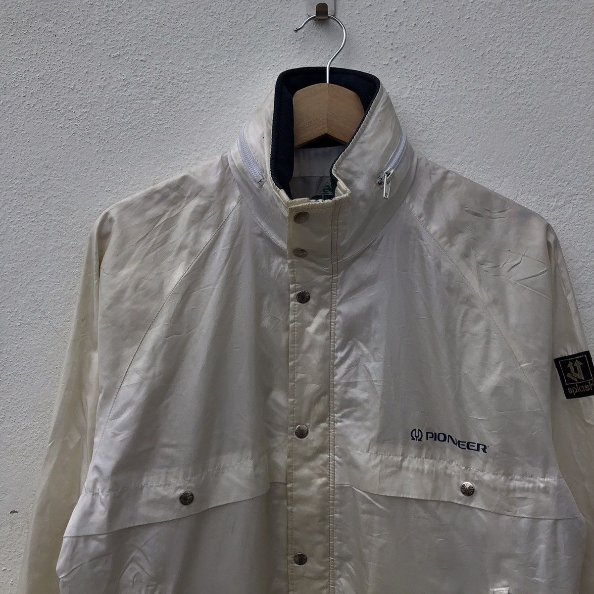 Japanese Brand SERVICE PIONEER BIG LOGO ZIPPER JACKET Size US M / EU 48-50 / 2 - 6 Thumbnail