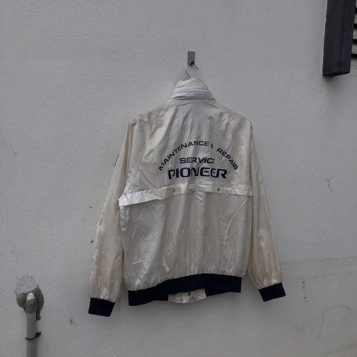 Japanese Brand SERVICE PIONEER BIG LOGO ZIPPER JACKET Size US M / EU 48-50 / 2 - 8 Thumbnail