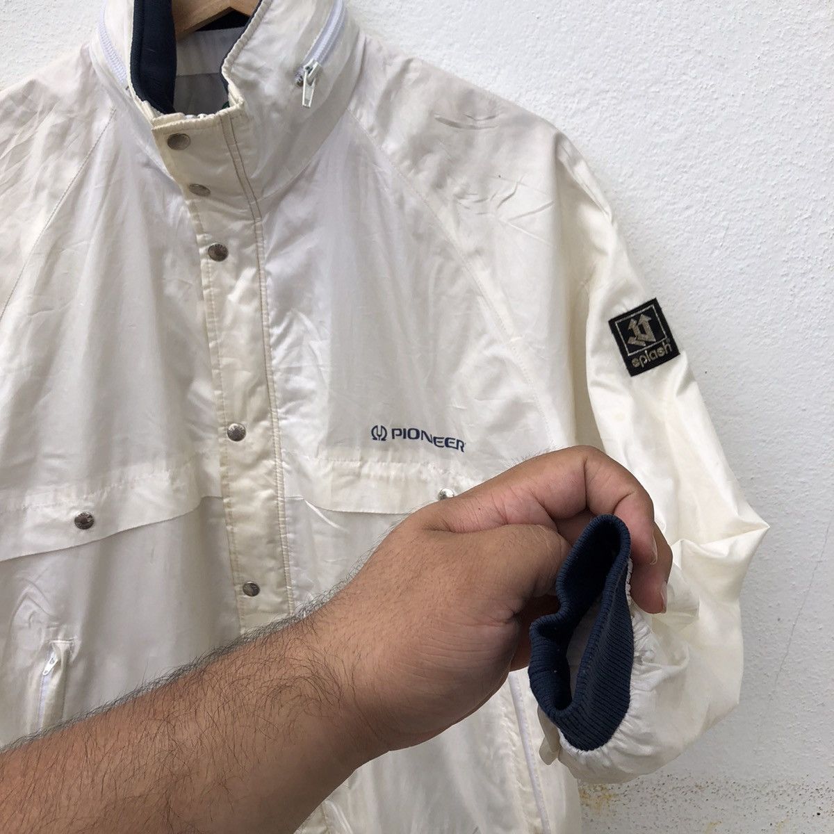 Japanese Brand SERVICE PIONEER BIG LOGO ZIPPER JACKET Size US M / EU 48-50 / 2 - 7 Thumbnail