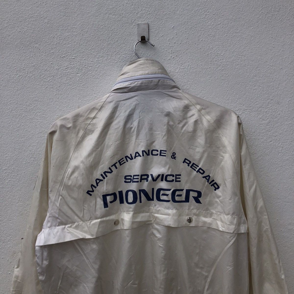Japanese Brand SERVICE PIONEER BIG LOGO ZIPPER JACKET Size US M / EU 48-50 / 2 - 9 Thumbnail