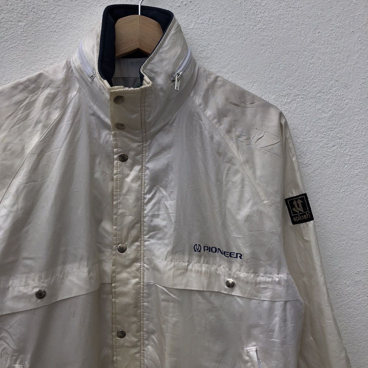 Japanese Brand SERVICE PIONEER BIG LOGO ZIPPER JACKET Size US M / EU 48-50 / 2 - 4 Thumbnail