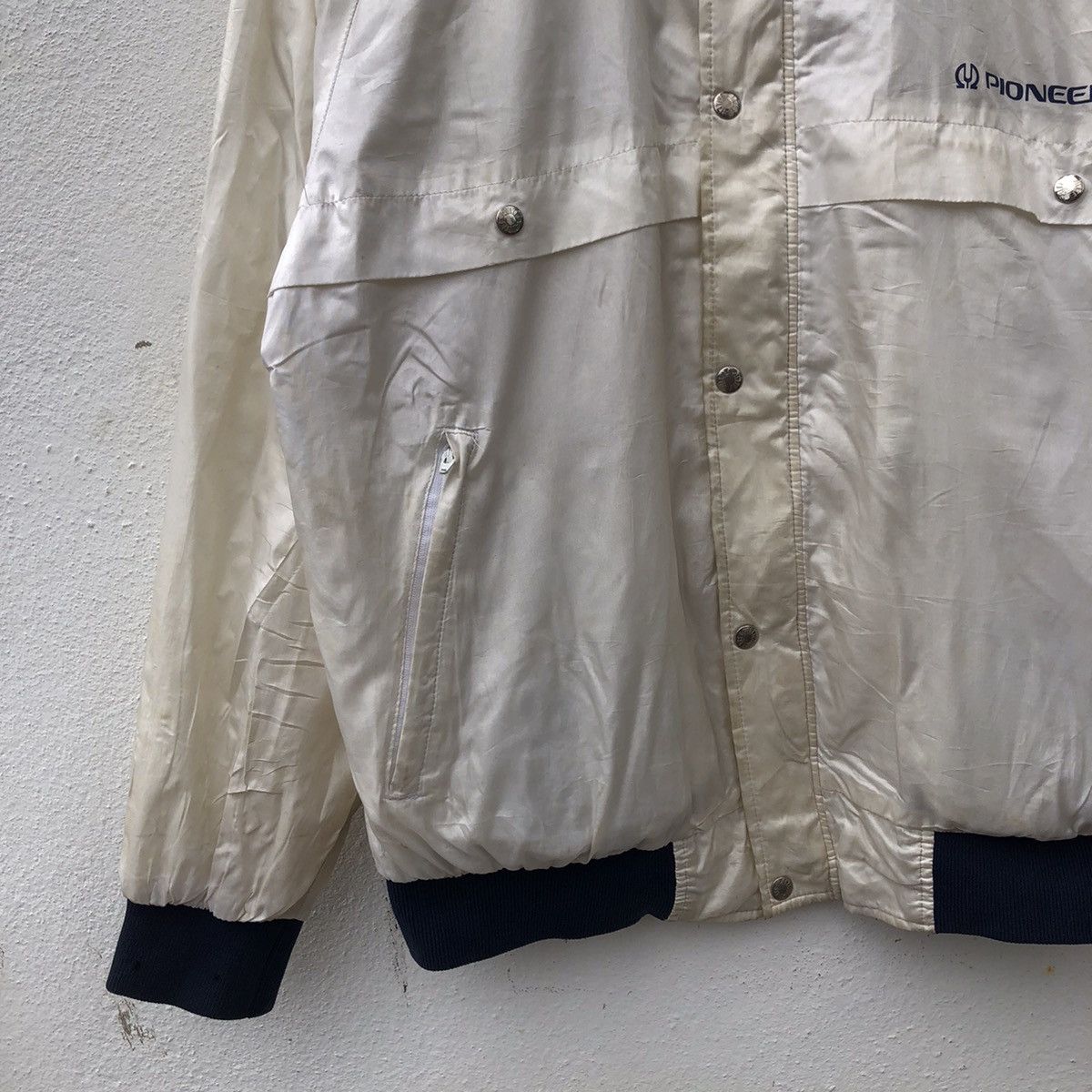 Japanese Brand SERVICE PIONEER BIG LOGO ZIPPER JACKET Size US M / EU 48-50 / 2 - 5 Thumbnail