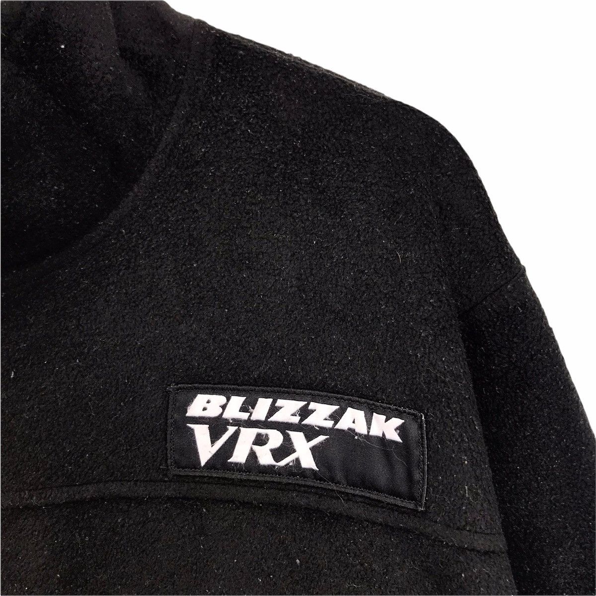 Vintage BLIZZAK VRX Racing Team Tyre Formula One Fleece Jacket Size US L / EU 52-54 / 3 - 3 Thumbnail