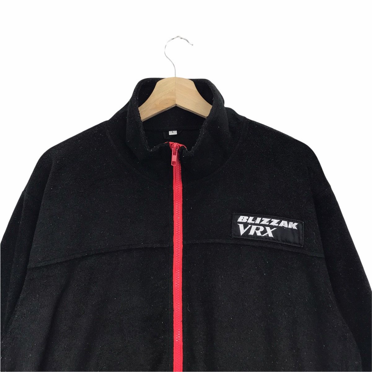 Vintage BLIZZAK VRX Racing Team Tyre Formula One Fleece Jacket Size US L / EU 52-54 / 3 - 2 Thumbnail