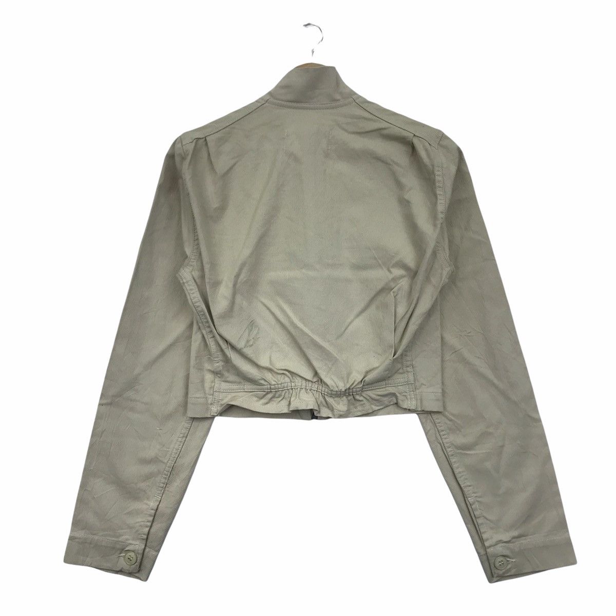 Vintage ZUCCA TRAVAIL Crop Top France Designer Motor Bike Jacket Size US S / EU 44-46 / 1 - 7 Thumbnail