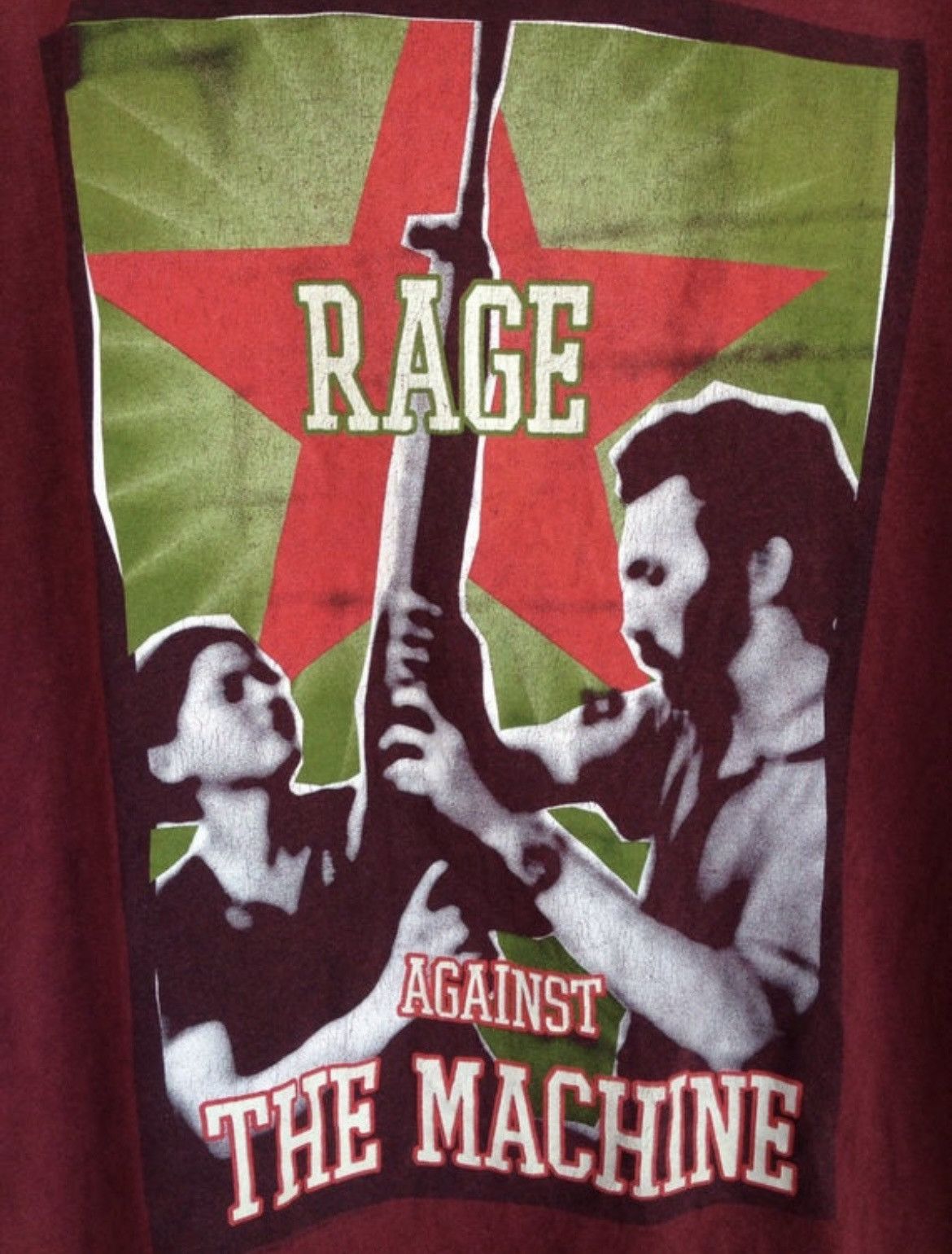 Band Tees Vintage 90s RATM rage against the machine band tee Size US M / EU 48-50 / 2 - 3 Thumbnail