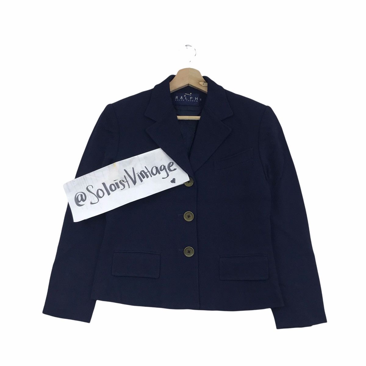 Ralph Lauren RALPH By RALPH LAUREN Blue Captain Coat Blazer Size 36S - 1 Thumbnail