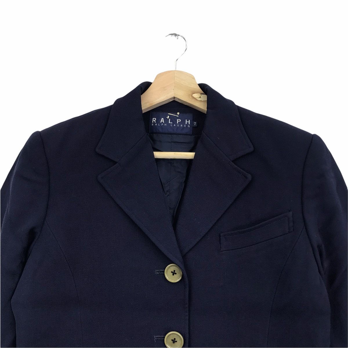 Ralph Lauren RALPH By RALPH LAUREN Blue Captain Coat Blazer Size 36S - 2 Thumbnail