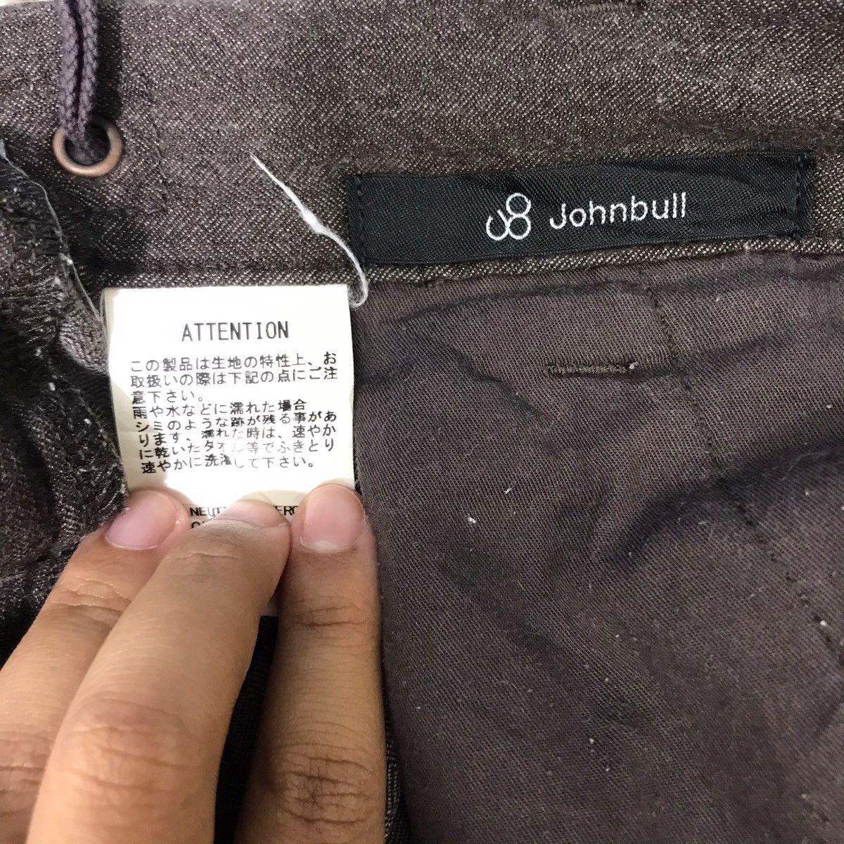 Johnbull JOHNBULL Japanese Brand Denim Core Casual Pant Size US 27 - 5 Thumbnail