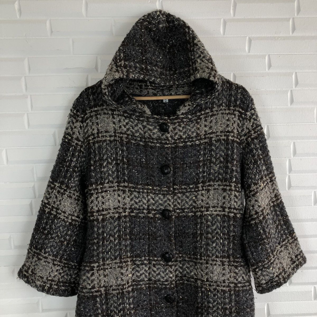 Japanese Brand WOOL TARTAN JACKET BRANIGANWEAVERS INSPIRED BY ISSEY MIYAKE Size US M / EU 48-50 / 2 - 8 Thumbnail