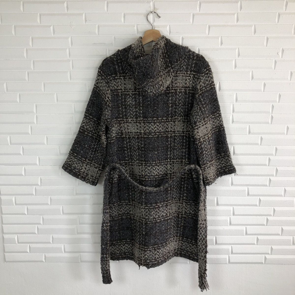 Japanese Brand WOOL TARTAN JACKET BRANIGANWEAVERS INSPIRED BY ISSEY MIYAKE Size US M / EU 48-50 / 2 - 9 Thumbnail