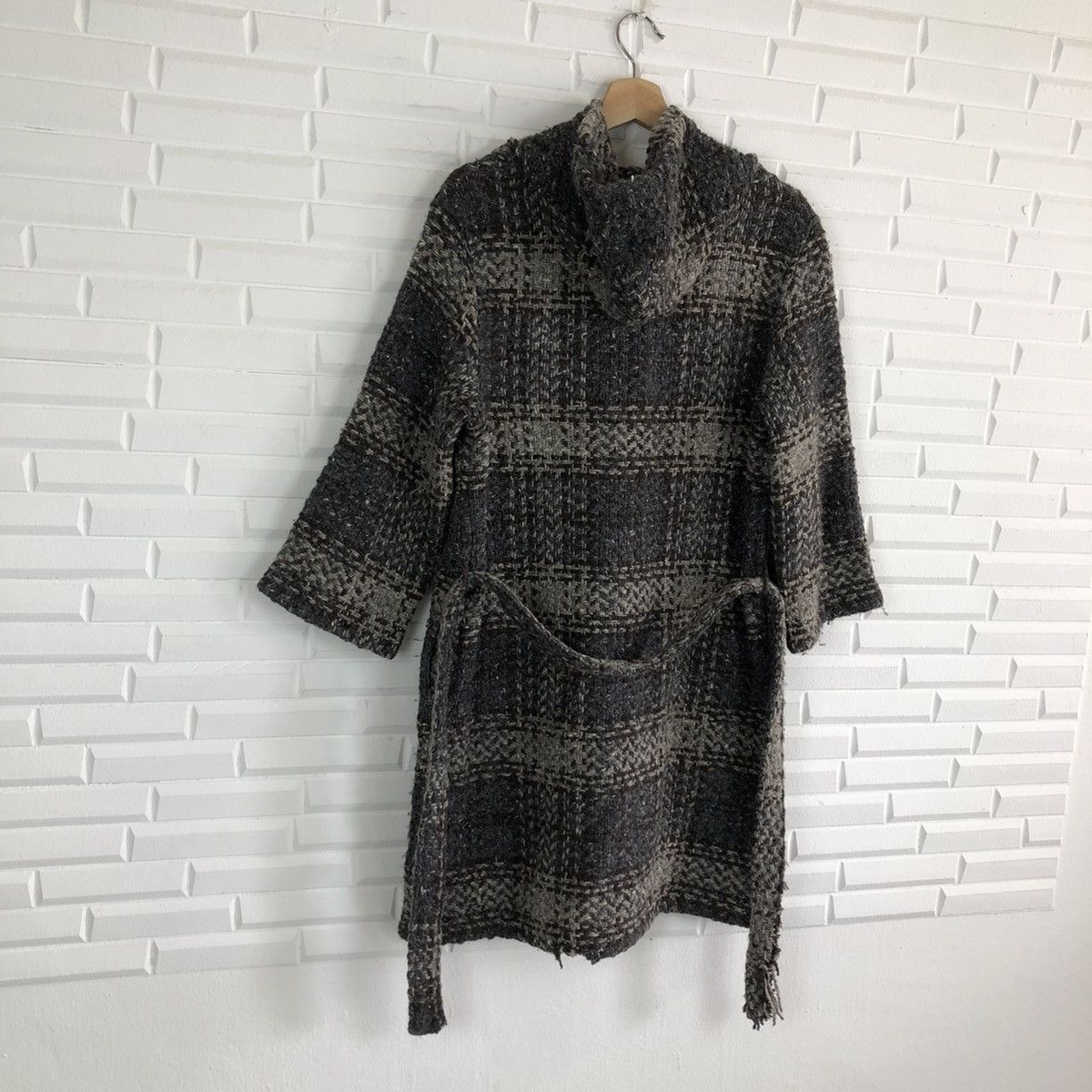 Japanese Brand WOOL TARTAN JACKET BRANIGANWEAVERS INSPIRED BY ISSEY MIYAKE Size US M / EU 48-50 / 2 - 10 Thumbnail