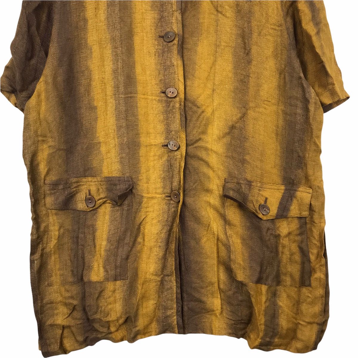 Vintage CHRISTIAN AUJARD LIBERTY Japanese Brand Shirt Size US XL / EU 56 / 4 - 3 Thumbnail