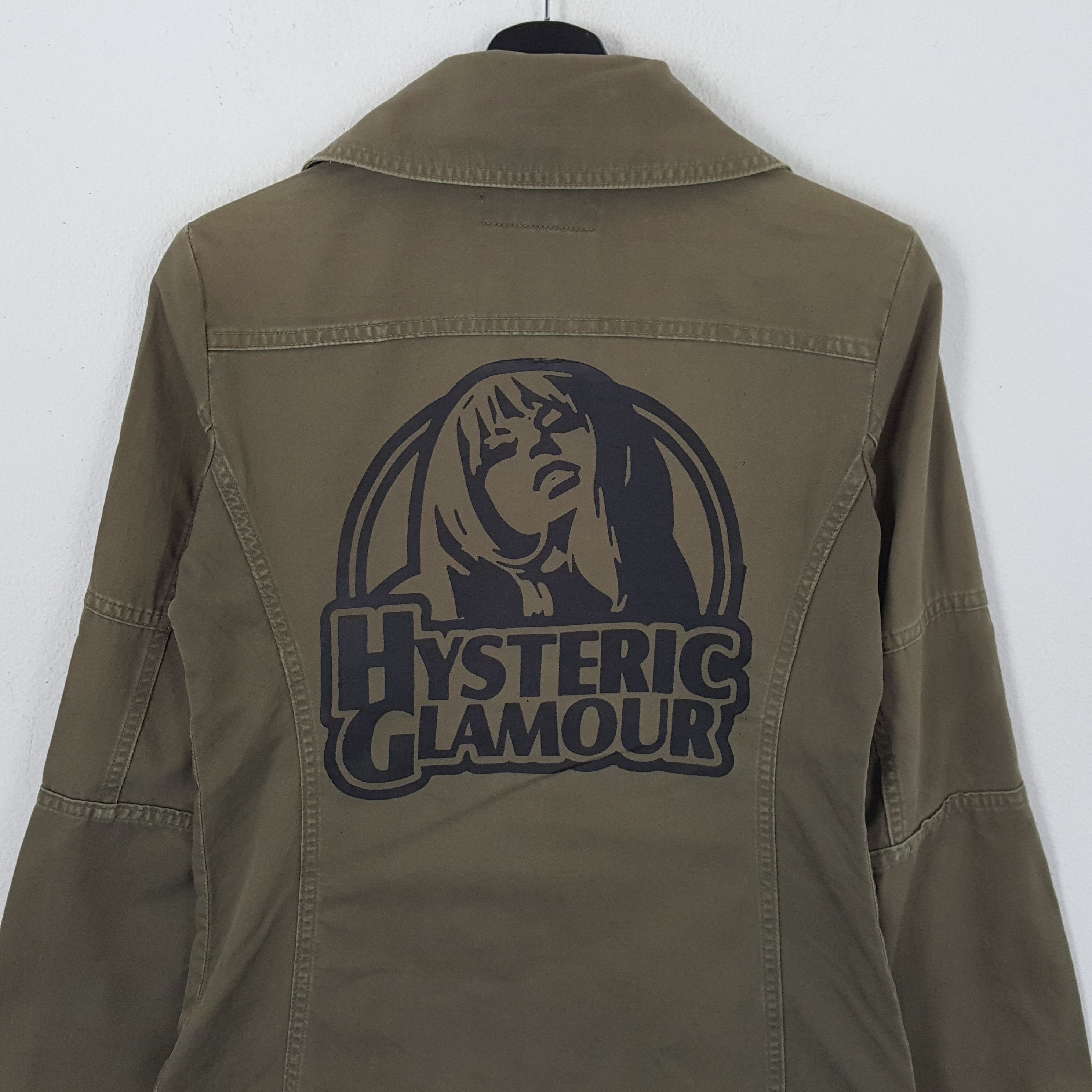 Hysteric Glamour × Japanese Brand × Vintage HYSTERIC GLAMOUR Japanese Brand Custom Art Jacket dp1 Size XS / US 0-2 / IT 36-38 - 2 Thumbnail