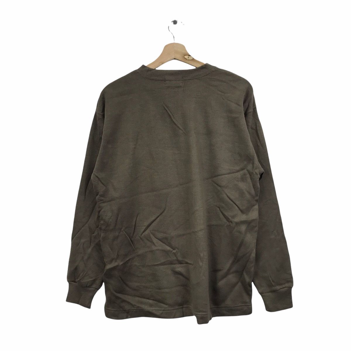 MCM MCM Embroidered Germany Designer Green Sweatshirt Size US M / EU 48-50 / 2 - 2 Thumbnail
