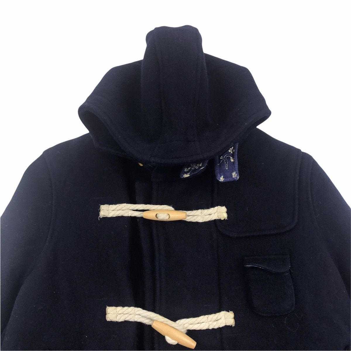 Japanese Brand BEAMS BOY Japanese Brand Duffle Coat Wool Jacket Size US S / EU 44-46 / 1 - 2 Thumbnail