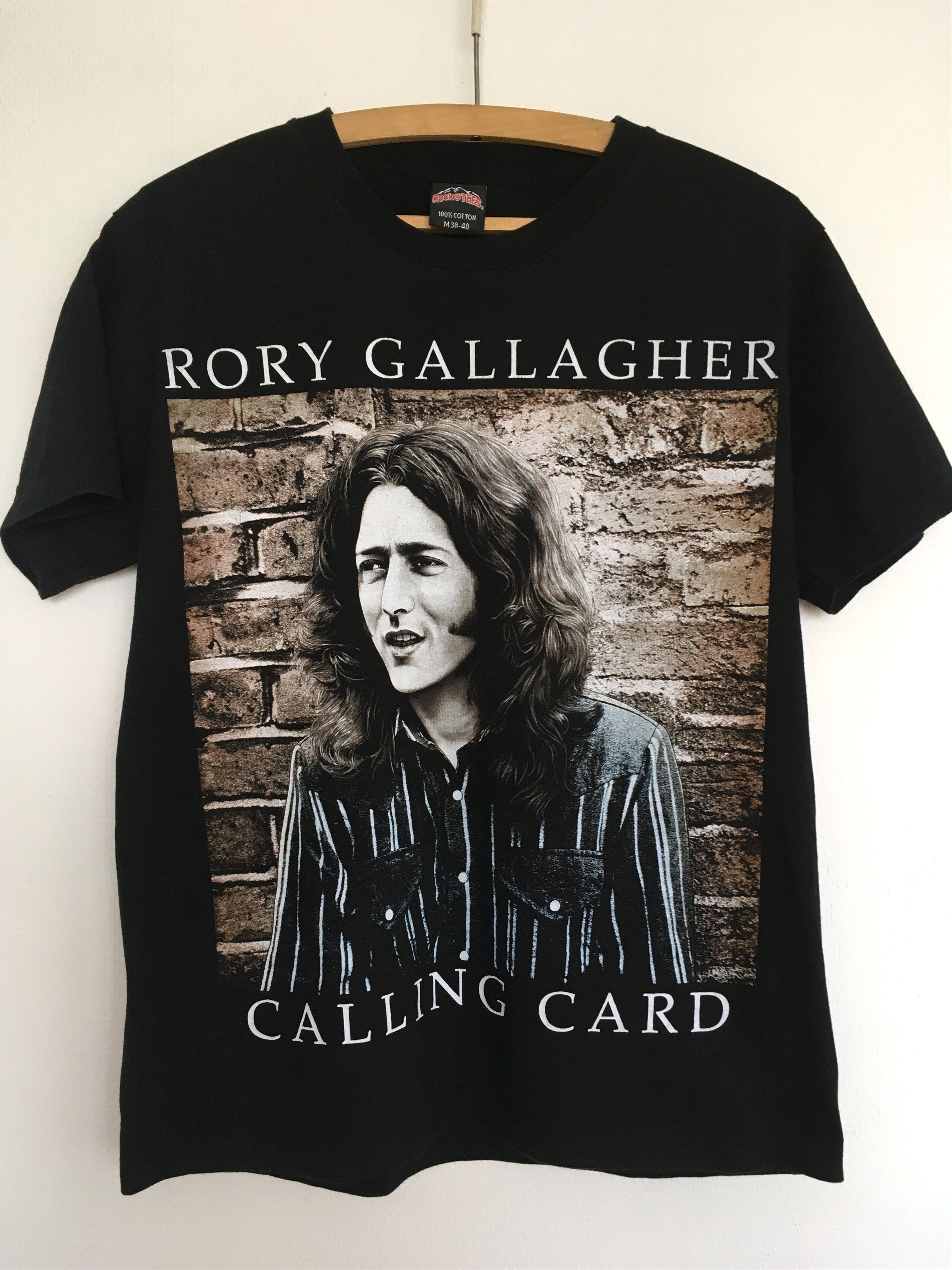 Vintage Rory Gallagher Calling Card | Vintage Rory Gallagher Size US M / EU 48-50 / 2 - 1 Thumbnail