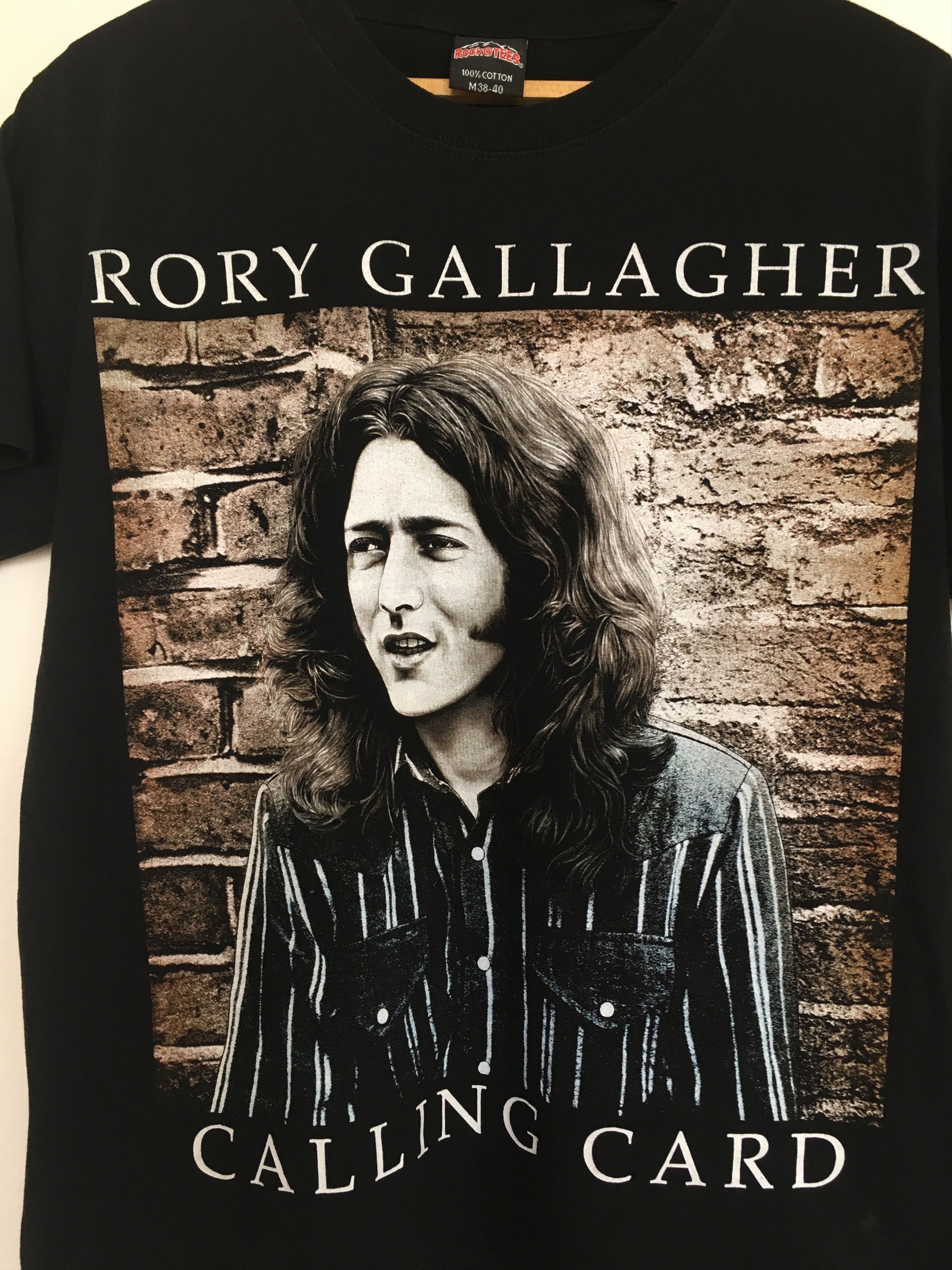 Rory Gallagher Calling Card Vintage Rory Gallagher