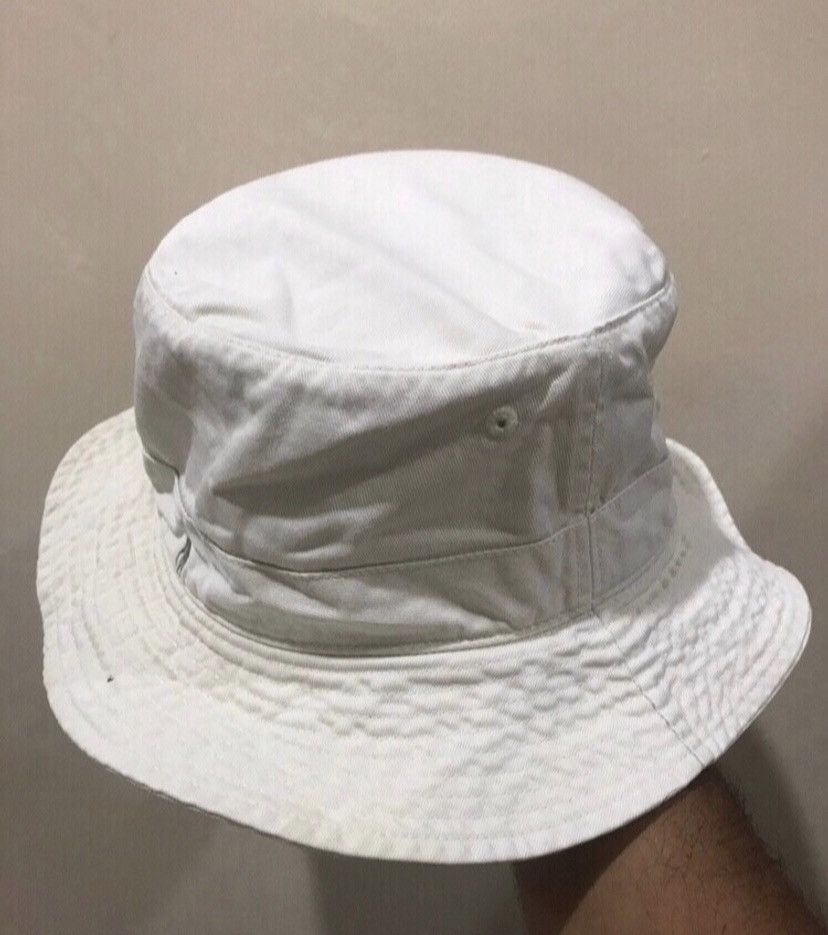 Polo Ralph Lauren × Vintage 🔥Vintage🔥 Polo RL White Bucket Hat Size ONE SIZE - 2 Thumbnail