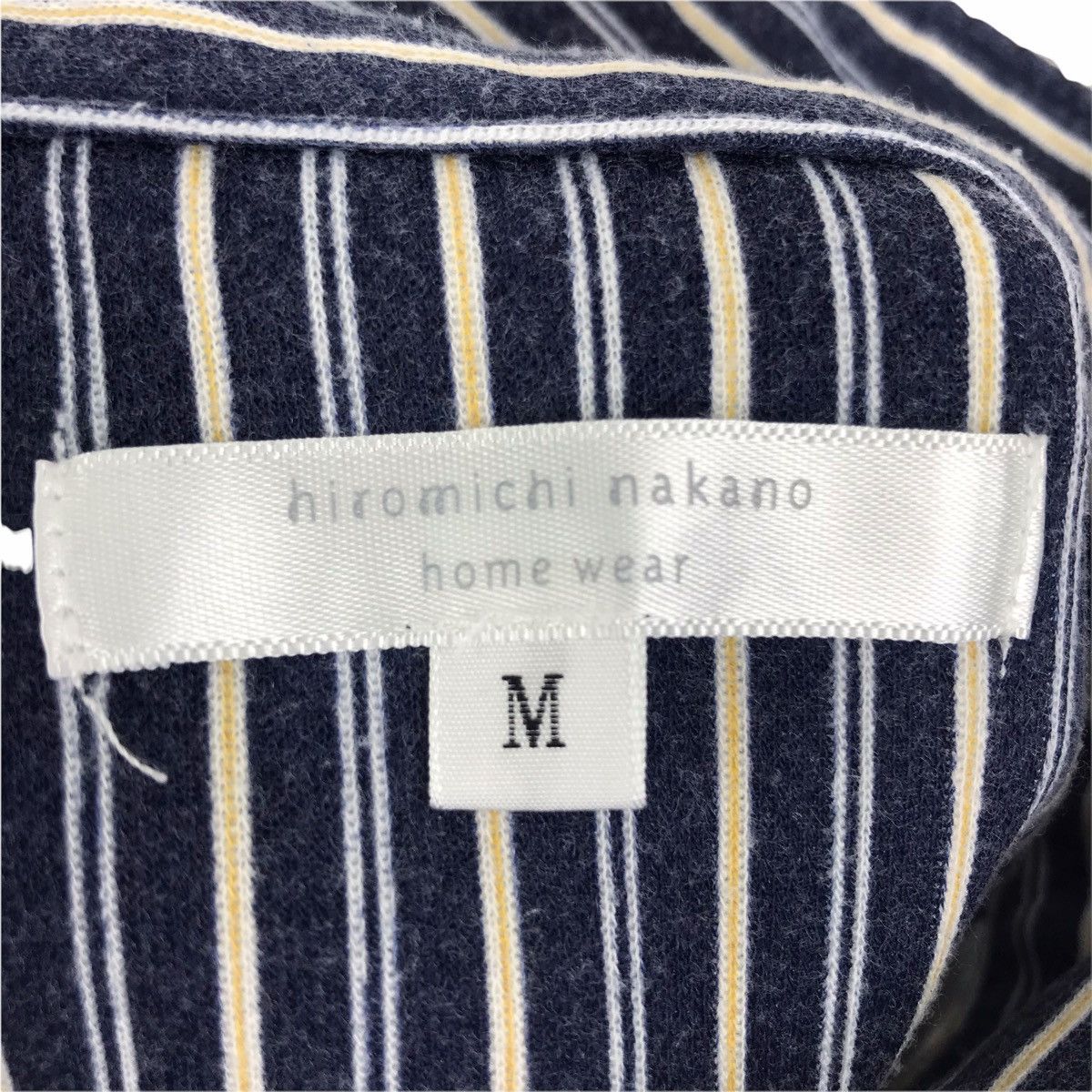 Japanese Brand HIROMICHI NAKANO Home Wear Stripes Japanese Brand Shirt Size US M / EU 48-50 / 2 - 3 Thumbnail
