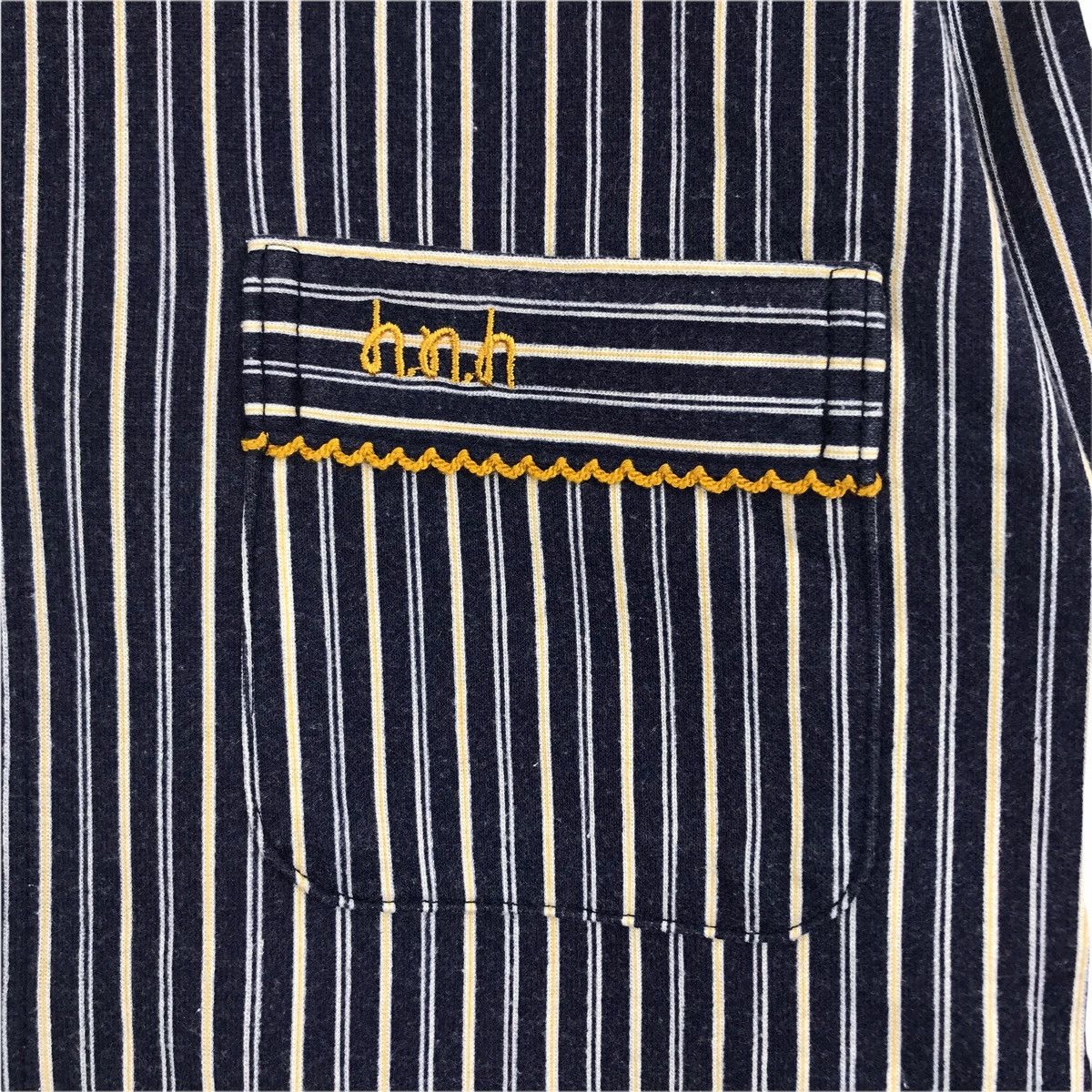 Japanese Brand HIROMICHI NAKANO Home Wear Stripes Japanese Brand Shirt Size US M / EU 48-50 / 2 - 4 Thumbnail