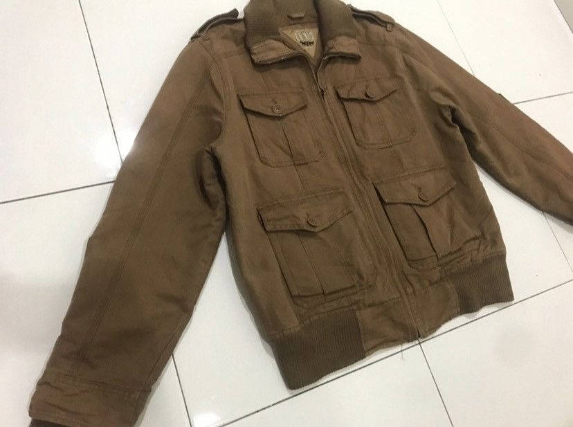 Levi's VTG Distress Levis Multipocket Tactical Jacket Size US L / EU 52-54 / 3 - 3 Thumbnail