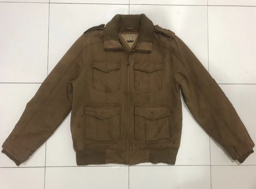 Levi's VTG Distress Levis Multipocket Tactical Jacket Size US L / EU 52-54 / 3 - 2 Thumbnail