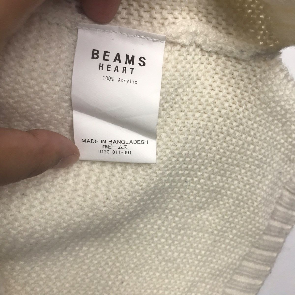 Japanese Brand BEAMS HEART Japanese Brand Cardigan Knitwear Sweatshirt Size US XL / EU 56 / 4 - 4 Thumbnail