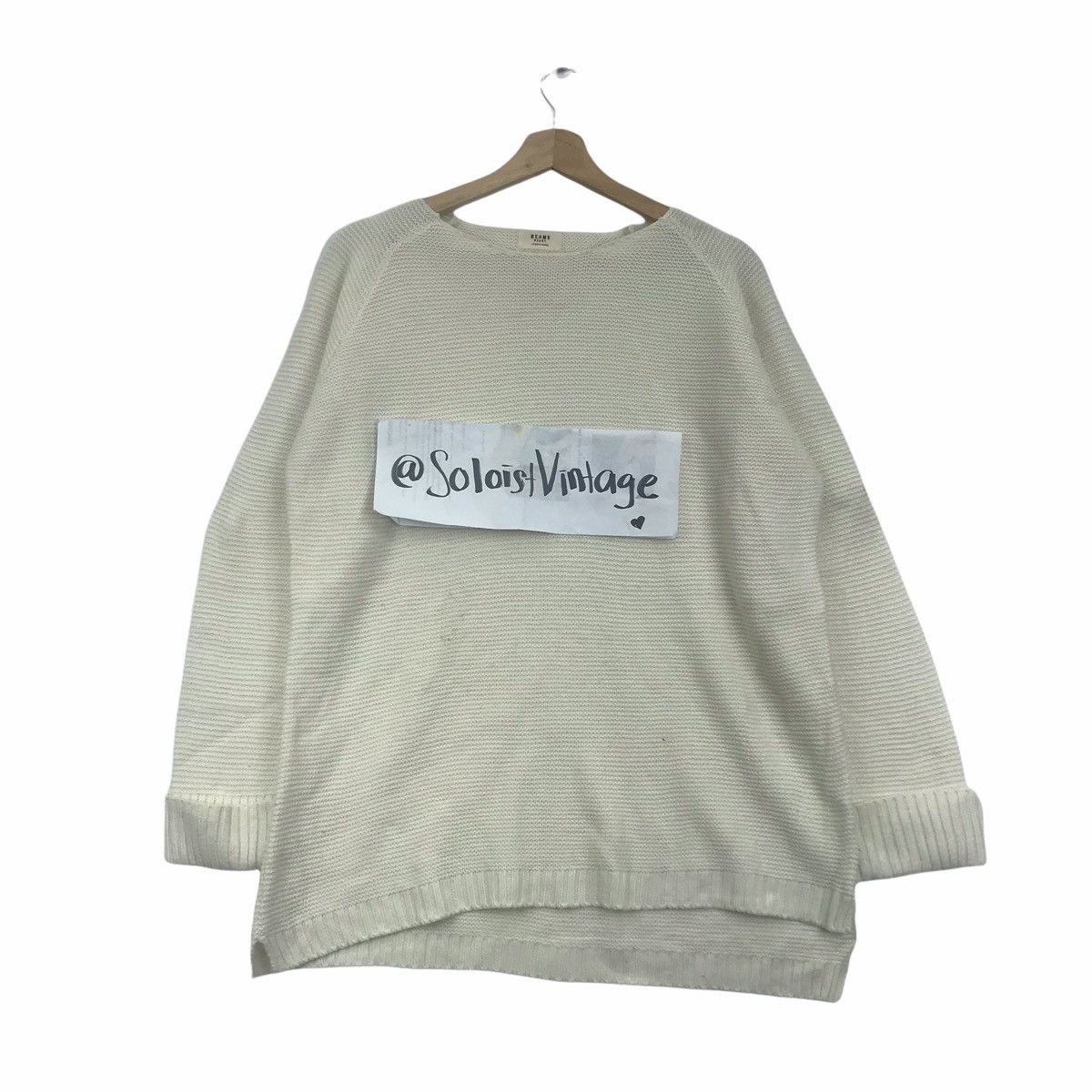 Japanese Brand BEAMS HEART Japanese Brand Cardigan Knitwear Sweatshirt Size US XL / EU 56 / 4 - 1 Thumbnail