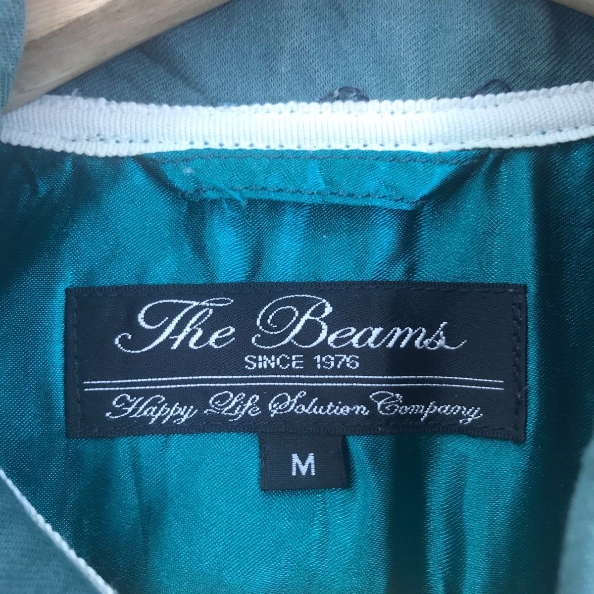 Japanese Brand BEAMS Japanese Brand Varsity Button Up Shirt Size US M / EU 48-50 / 2 - 3 Thumbnail