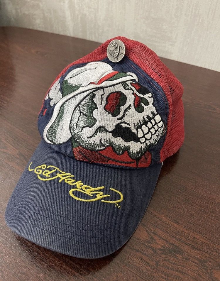 Ed Hardy × Streetwear × Vintage Vintage Ed Hardy Cap | Grailed