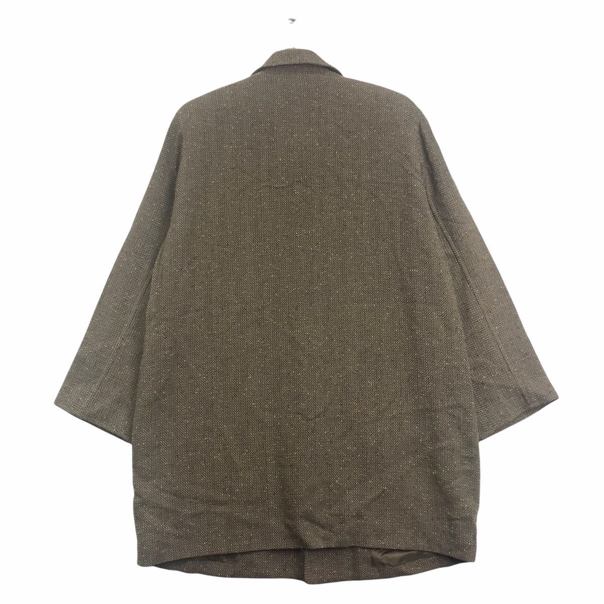 Vintage CHRISTIAN AUJARD LIBERTE PARIS Wool Long Coat Size US L / EU 52-54 / 3 - 6 Thumbnail