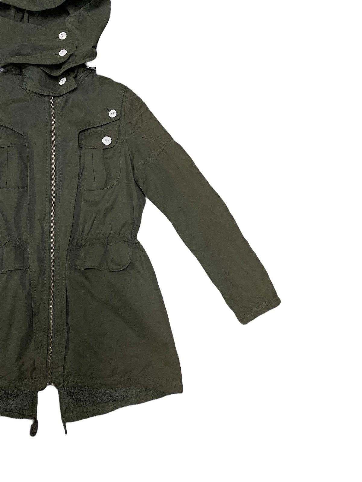 Japanese Brand Japanese Street Style Hooded Scuba Parka Size S / US 4 / IT 40 - 6 Thumbnail