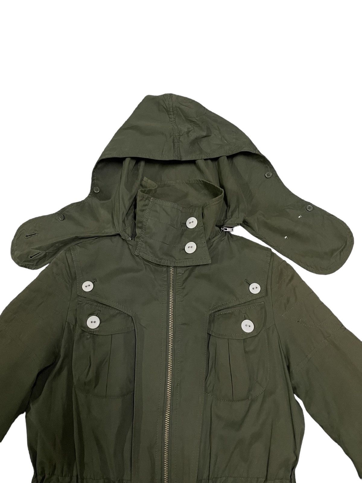 Japanese Brand Japanese Street Style Hooded Scuba Parka Size S / US 4 / IT 40 - 3 Thumbnail