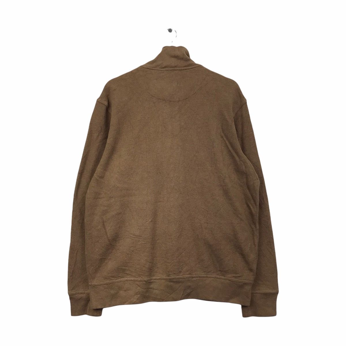 Lands' End LAND’S END Core Button Brown Sweatshirt Jacket Size US XL / EU 56 / 4 - 2 Thumbnail
