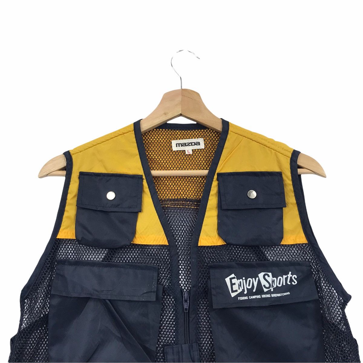 Vintage ENJOY SPORTS By MAZDA Tactical Fishing Vest Size US M / EU 48-50 / 2 - 3 Thumbnail