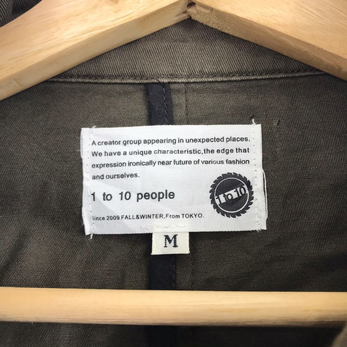 Japanese Brand 1 to 10 People Japanese Brand Green Army Parka Size US M / EU 48-50 / 2 - 4 Thumbnail