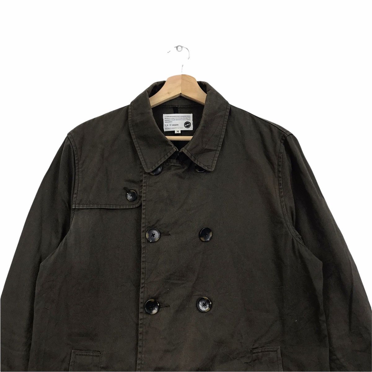 Japanese Brand 1 to 10 People Japanese Brand Green Army Parka Size US M / EU 48-50 / 2 - 3 Thumbnail