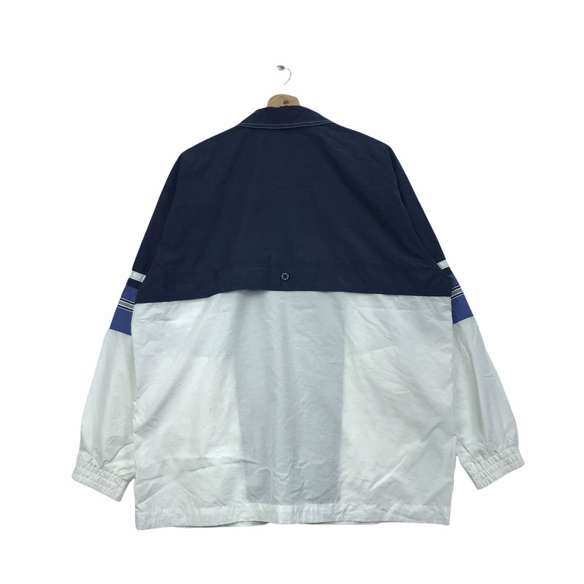 Vintage CERRUTI SPORT France Designer Windbreaker Jacket Size US XL / EU 56 / 4 - 2 Thumbnail